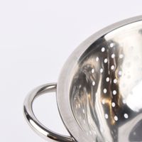 Seiher Edelstahl rostfrei silber 24cm