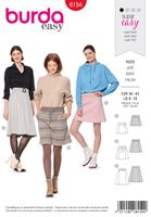 68561-Burda-Schnittmuster-6154-Damen-Rock-6154-1.jpg Burda Schnittmuster 6154 Damen Rock