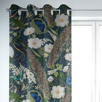 68565-SCHoeNER-LEBEN--Vorhang-Pfau-Blueten-petrol-245cm-oder-Wunschlaenge-66137-SCHoeNER-LEBEN--Vorhang-Pfau-Blueten-petrol-245cm-oder-Wunschlaenge-KW4-91133Capture0171Vorhang3.jpg SCHÖNER LEBEN. Vorhang Velvet Deluxe Samt Pfau Blüten petrol 245cm