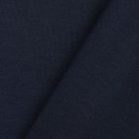 Bambusjersey Jersey extraweich einfarbig dunkelblau 1.50m Breite