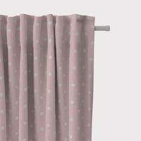 SCHÖNER LEBEN. Vorhang Full Stop Punkte candy rosa weiß 245cm oder Wunschlänge