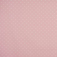 SCHÖNER LEBEN. Vorhang Full Stop Punkte candy rosa weiß 245cm oder Wunschlänge