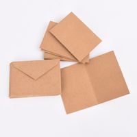 Rico Design Kartenset Basic C7/A7 30teilig Kraftpapier