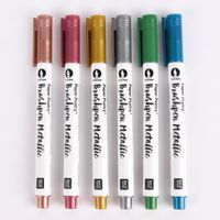 Rico Design Metallic Brushpen 1-5mm verschiedene Farben