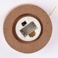 Rico Design LED Lichterkette goldfarbig 1.5 m 15 LEDs für Dekohaube