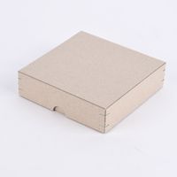 Rico Design Ritzschachtel quadratisch Graupappe 13x13x3.5cm