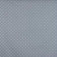 SCHÖNER LEBEN. Vorhang Full Stop Punkte blau weiß 245cm oder Wunschlänge