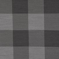 Dekostoff Plaidstoff Wendestoff Checks Cosy Karo grau 1.40m