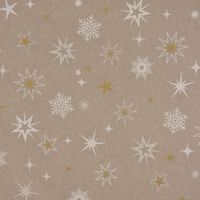 69426-Dekostoff-Halbpanama-Leinenlook-Weihnachtsdackel-Dackel-Dachshund-natur-braun-1-40m-Breite-KW37-117968Capture0123.jpg Dekostoff Weihnachtstoff Magic Star Sterne Schneeflocken natur weiß go