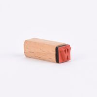 Rico Design Stempelset ABC2 48 Stück mit Stempelkissen