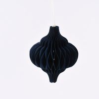 Sass & Belle Dekohänger Wabenball Papier blau 2 Stück 10cm