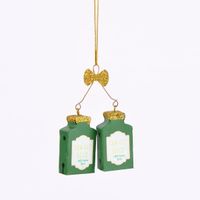Sass & Belle Dekohänger Christmas Cheer Gin-Gle Bells grün gold 6.5x10cm