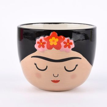 Sass & Belle mini Pflanztopf Frida Kahlo® 9x7cmm