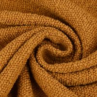 Dekostoff Boucle Deluxe uni meliert ocker gelb 1.40m breit