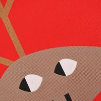 Rico Design Geschenktüte Rentier groß rot 30x45cm