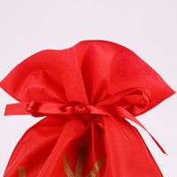 Rico Design Geschenktüte Rentier groß rot 30x45cm