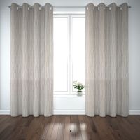 SCHÖNER LEBEN. Vorhang Streifen Linien schwarz wollweiß 245cm oder Wunschlänge
