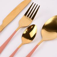 70337-Besteck-Set-Vintage-antik-goldfarbig-matt-16teilig-KW41-123013Capture0040.jpg Besteck-Set Pastell Duo goldfarbig lachs mint oder grau goldfarbig 16teilig