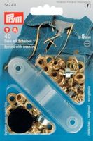 704.jpg Prym Ösen und Scheiben MS goldfarbig 5.0 mm