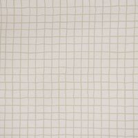 SCHÖNER LEBEN. Tischdecke Karo Gitter wollweiß beige div. Größen