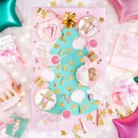 Serviette Gingerbread Man Lebkuchenmann goldfarbig 16x13cm 3lagig 20 Stück