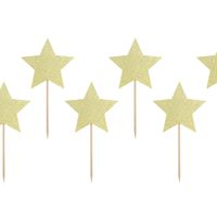 70640-Cupcake-Stecker-Holzpicker-Sterne-6-Stueck-goldfarbig-KPM19-019B-01-H.jpg Cupcake Stecker Holzpicker Sterne 6 Stück goldfarbig