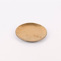Dessertteller Glamour Porzellan goldfarbig schwarz 20cm versch. Varianten