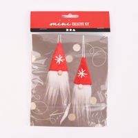Creativ Company Mini-Kreativset Weihnachtswichtel für 2 Stück