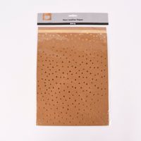 Creativ Company Lederpapier 3 Blatt div. Designs Stärke 0.55mm braun