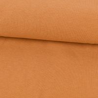 Strickschlauch Bündchenstoff Melange ocker 33cm Breite