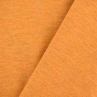 Baumwolljersey Jersey Melange ocker meliert 1.5m Breite