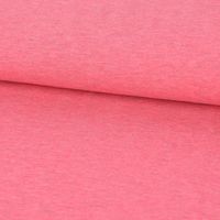 Baumwolljersey Jersey Melange koralle meliert 1.5m Breite