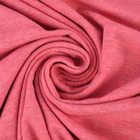 Baumwolljersey Jersey Melange koralle meliert 1.5m Breite