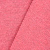 Baumwolljersey Jersey Melange koralle meliert 1.5m Breite