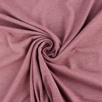 Baumwolljersey Jersey Melange beere meliert 1.5m Breite