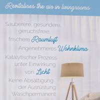 Stores Leinenstruktur Pure Air Technology luftreinigende Ausrüstung t