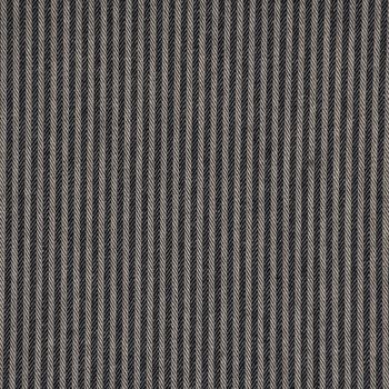Dekostoff Dobby Streifen 3mm beige blau 1.40m Breite