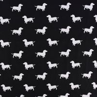 71440-Baumwollstoff-Fussball-versch--Groessen-weiss-schwarz-1-6m-Breite-KW48-129306Capture0149.jpg Baumwollstoff Hund Dackel schwarz weiß 1.6m Breite