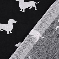71440-Baumwollstoff-Fussball-versch--Groessen-weiss-schwarz-1-6m-Breite-KW48-129310Capture0153.jpg Baumwollstoff Hund Dackel schwarz weiß 1.6m Breite