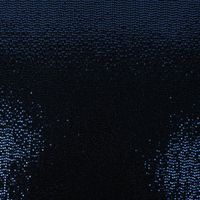 Bekleidungsstoff Stretch Lurex Pailletten Glitzer schwarz blau 1.45m