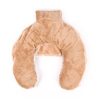 Warmies Nacken Wärmekissen Neck Warmer Deluxe beige braun Hirse-Laven
