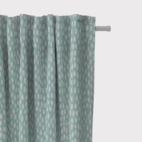 SCHÖNER LEBEN. Vorhang Bayside Tupfen Pinselstriche mint weiß 245cm