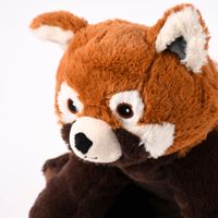 Warmies Wärmestofftier Roter Panda braun weiß Hirse-Lavendelfüllung