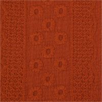 72090-Double-Gauze-Musselin-Stickerei-Blumen-Kreuzstich-einfarbig-rost-1-35m-Breite-72090-1.jpg Double Gauze Musselin Stickerei Blumen Kreuzstich uni rost 1.35m