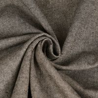 Dekostoff Dobby Panama Leinenlook meliert uni schwarz 1.40m Breite