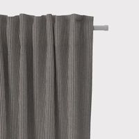 SCHÖNER LEBEN. Vorhang Streifen 3mm beige blau 245cm oder Wunschlänge