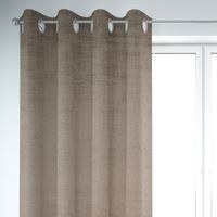 SCHÖNER LEBEN. Vorhang Velvet Marble Samt mit Struktur uni sand 245cm