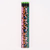 Rico Design Bleistifte Mix Leomuster 4 Stück