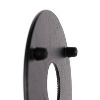 Untersetzer für Teekanne Gusseisen schwarz 14cm