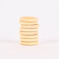Creativ Company Holzring Gardinenring 8 Stück 3.5cm